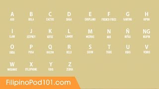 Learn ALL Filipino Alphabet in 2 Minutes  How to Read and Write Filipino [upl. by Larochelle]