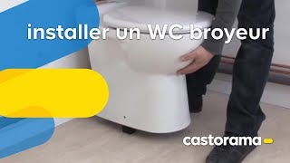 Installer un WC broyeur Castorama [upl. by Wisnicki760]