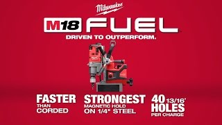 Milwaukee® M18 FUEL™ Magnetic Drill [upl. by Aciraj]