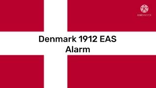 Denmark EAS Alarm 1912 [upl. by Jilleen617]