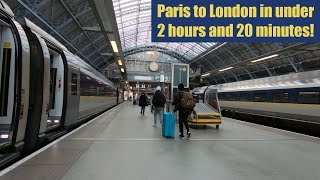 Eurostar Standard Class Review  Paris to London in 2 hours 20 minutes [upl. by Ydahs783]