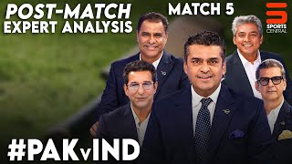 Pakistan vs India  PostMatch Show Expert Analysis  THE DP WORLD DRESSING ROOM  Match 5  ZA1K [upl. by Fawna]