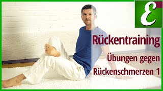 Rückentraining für zuhause ohne Geräte Teil 1 [upl. by Modesty389]