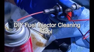 DIY Fuel Injector Cleaning Tool [upl. by Hamer]