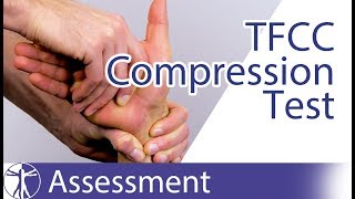 TFCC Compression Test  Triangular Fibrocartilage Complex Lesions [upl. by Sapowith]