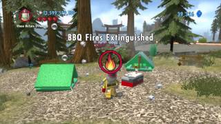 LEGO City Undercover Wii U  Collectables Guide  Bluebell National Park Part 14 [upl. by Currier]