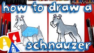 How To Draw A Schnauzer [upl. by Gunnar942]