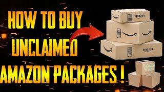 How To Buy Unclaimed Amazon Packages Online Easy Method 2021 [upl. by Itsa]