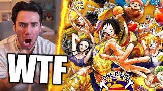 ONE PIECE x LAKERS REACTION [upl. by Wilmer]