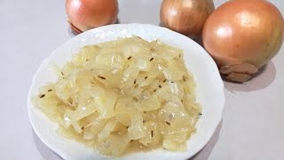 Cibulové dušené přílohové zelí recept [upl. by Kreitman]