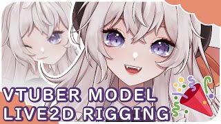 fullbody vtuber model making pt2 ✧ live2d rigging [upl. by Cathleen]