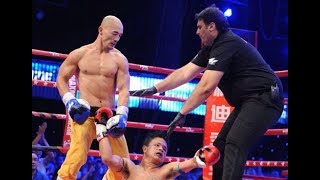 Shaolin Monk Destroying MMA Fighters Yi Long [upl. by Frere]