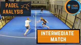 Mastering Padel Intermediate Padel Match Analysis And Tactics  ThePadelSchoolcom [upl. by Nadean]