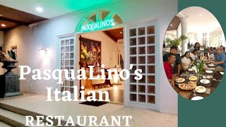 PASQUALINOS ITALIAN RESTAURANT  SAMAR PHILIPPINES [upl. by Westley]