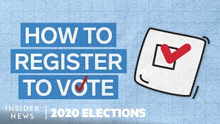 How To Register To Vote [upl. by Llevron655]