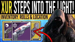 Destiny 2 XURS NEW WEAPONS amp HIGH STAT ARMOR 10th May Xur Inventory  Armor Loot amp Location [upl. by Ecylahs]