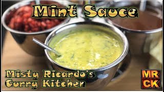 Mint Raita for Poppodoms Restaurant Style by Misty Ricardo [upl. by Streetman]