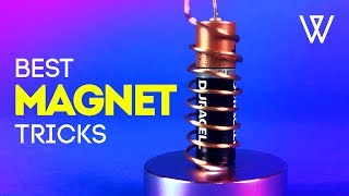 10 SIMPLE MAGNET TRICKS [upl. by Iona]