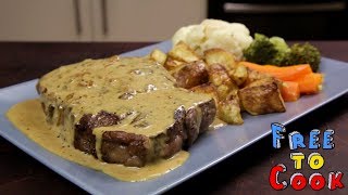 How to Cook Creamy Pepper Sauce for a Scotch Fillet Steak Sauce au Poivre [upl. by Velleman481]