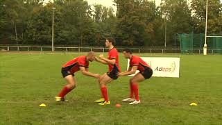 La Touche au rugby à XV  Explications techniques et entraînements [upl. by Calabrese]