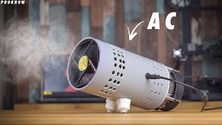 Making a Powerful AC from Peltier Homemade AC for Summer [upl. by Saltzman334]