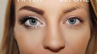 Wie schminke ich meine Augen größer Tutorial How to make your eyes look bigger Make Up Tutorial [upl. by Lilith874]