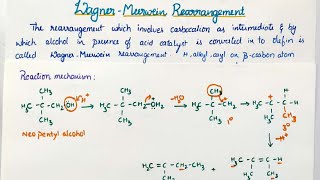 Wagner Meerwein rearrangement Reaction Mechanismtrick to solve questionsIITJAMTIFRCSIRNETGATE [upl. by Anaer]