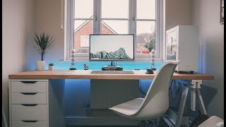 Byte Review Setup Tour 2018  The Ultimate IKEA Desk [upl. by Beitz]