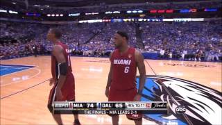 2011 NBA Finals Miami Heat V Dallas Mavericks Game 4 [upl. by Humph]