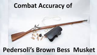 Combat Accuracy of Pedersolis Brown Bess Musket [upl. by Lowell600]