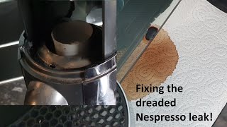 How to FixAvoid the Dreaded Nespresso Vertuo Plus Leak [upl. by Atinuhs]