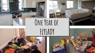 One Year of Using the Flylady System  Before and After [upl. by Ragnar]