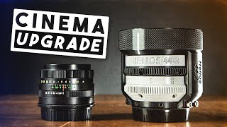 CONVERT Your Vintage Lens into a Cinema Lens [upl. by Enitsirk]