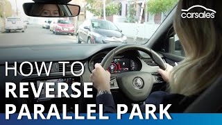 How to reverse parallel park  carsales [upl. by Sension]