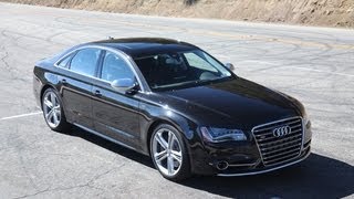 Audi S8  First Drive [upl. by Nagirrek]