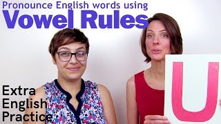 English Vowel Rules  Spelling and Pronunciation [upl. by Goldstein]