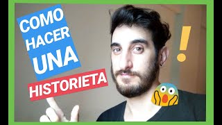 Como hacer una Historieta a mano CREATIVA [upl. by Ardeen]