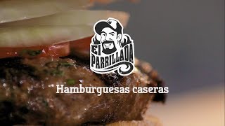 Hamburguesas caseras en El Parrillada [upl. by Berky816]