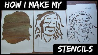 How I Make My Stencils [upl. by Oalsinatse703]