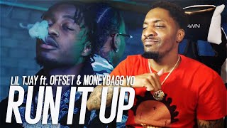 Lil Tjay  Run It Up Feat Offset amp Moneybagg Yo REACTION [upl. by Mansfield541]