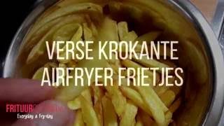 Verse friet of patat maken met de Philips Airfryer XL [upl. by Attenwahs444]