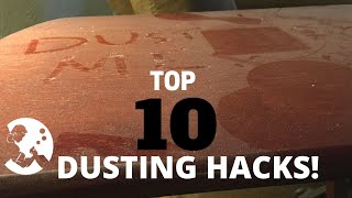 My Top 10 Dusting Hacks  How To Dust Your Home [upl. by Cacilia]