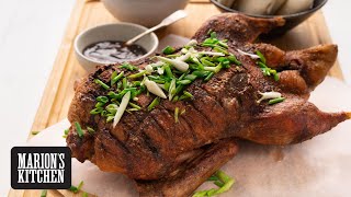 How To Cook Chinesestyle Roast Duck  Marions Kitchen [upl. by Aierb]