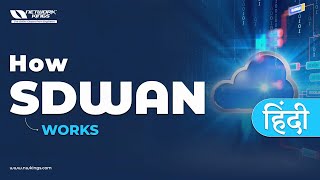 Hindi How SDWAN works [upl. by Berkow]