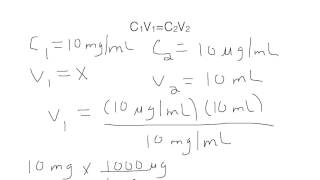 How to Use the Dilution Equation [upl. by Amati]