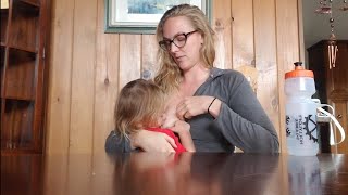 Tandem breastfeeding my favorite positions [upl. by Eivla]