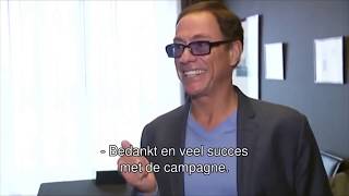 JeanClaude van Damme speaking FlemishDutch RARE [upl. by Eelano]