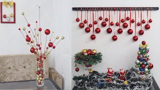 10 Christmas decoration ideas at home Christmas decoration ideas 2022 [upl. by Sungam]