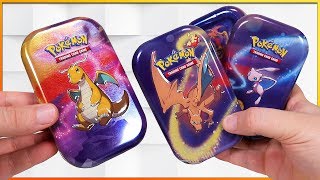 Opening ALL 5 Pokemon Kanto Power Mini Tins SERIES 2 [upl. by Latini751]