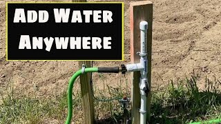 Add a Water Spigot in your Garden [upl. by Anderson789]